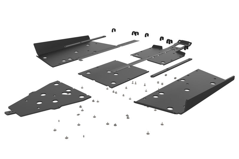 Seizmik 16-21 Polaris General 1000/ XP UHMW Skid Plate w/Rock Slider Kit - Black Skid Plates Seizmik