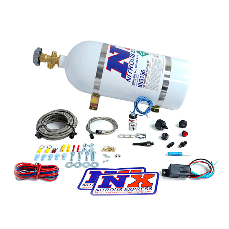 Nitrous Express Mainline Instaboost Dry Nitrous System (w/10lb Bottle) Nitrous Systems Nitrous Express