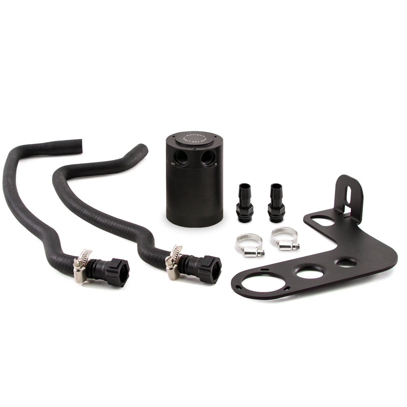 Mishimoto 10-15 Chevrolet Camaro SS Baffled Oil Catch Can Kit - Black Oil Catch Cans Mishimoto