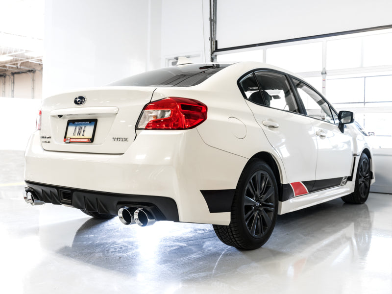 AWE Tuning 2015+ Subaru WRX VA Sedan Touring Edition Exhaust - Chrome Silver Tips (102mm) Catback AWE Tuning