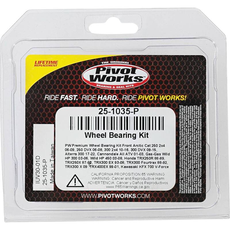 Pivot Works Premium Wheel Bearing Wheel Bearings Pivot Works