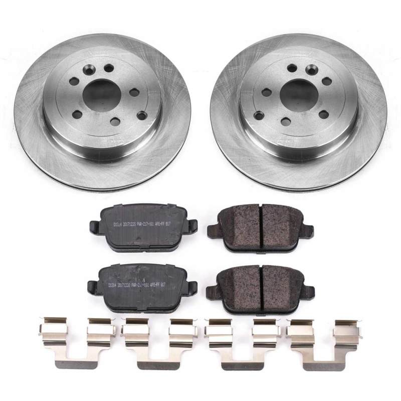Power Stop 08-12 Land Rover LR2 Rear Autospecialty Brake Kit Brake Kits - OE PowerStop