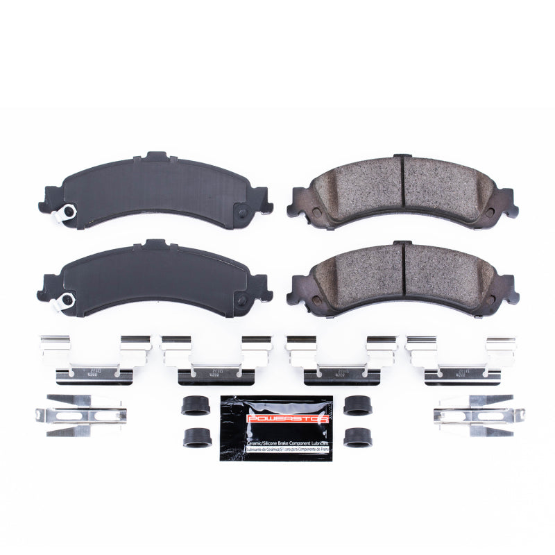 Power Stop 02-06 Cadillac Escalade Rear Z23 Evolution Sport Brake Pads w/Hardware Brake Pads - Performance PowerStop