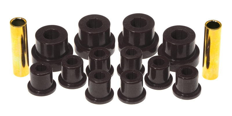 Prothane 76-86 Jeep CJ5/CJ7 Front Spring & Shackle Bushings - Black Bushing Kits Prothane
