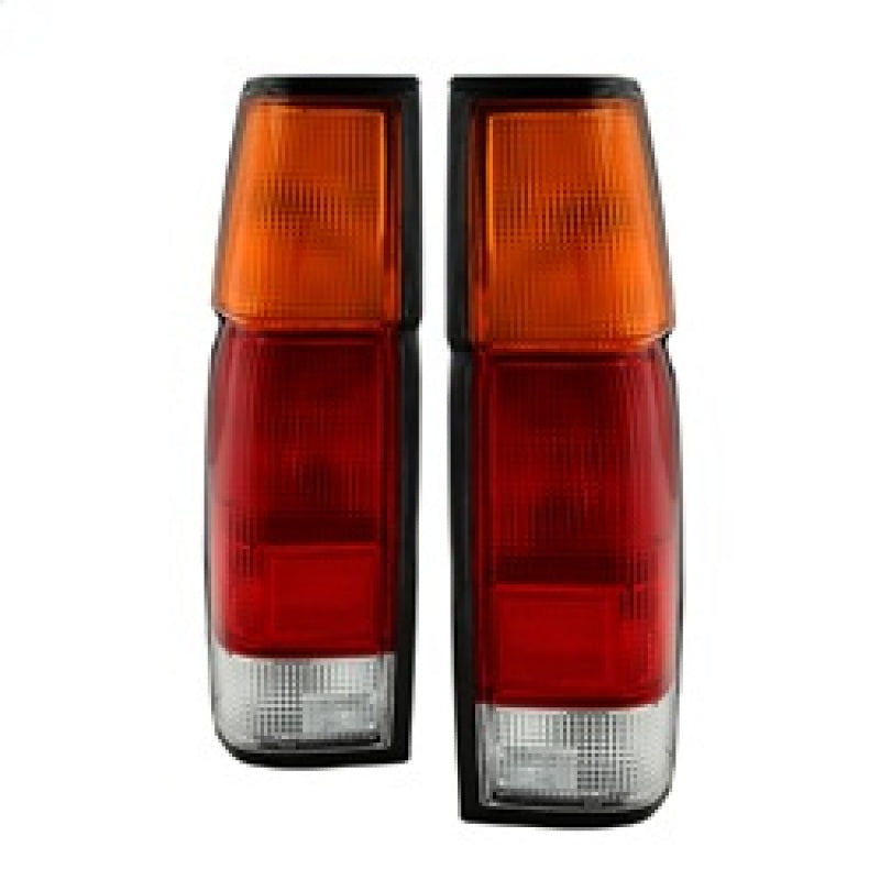 xTune Nissan Hardbody Pickup/D21 1986-1997 Tail Lights OEM ALT-JH-NP86-OE-RC Tail Lights SPYDER