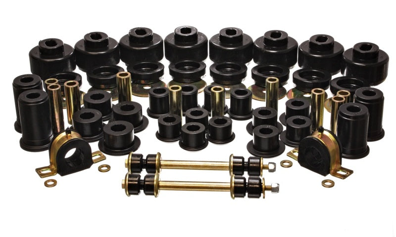 Energy Suspension 99-06 Chevy C1500 New Body Style Silverado 2WD Black Hyper-flex Master Bushing Set Bushings - Full Vehicle Kits Energy Suspension