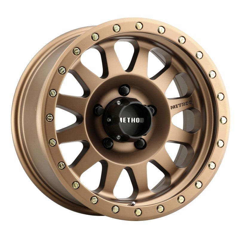 Method MR304 Double Standard 17x8.5 0mm Offset 5x5 94mm CB Method Bronze Wheel Wheels - Cast Method Wheels