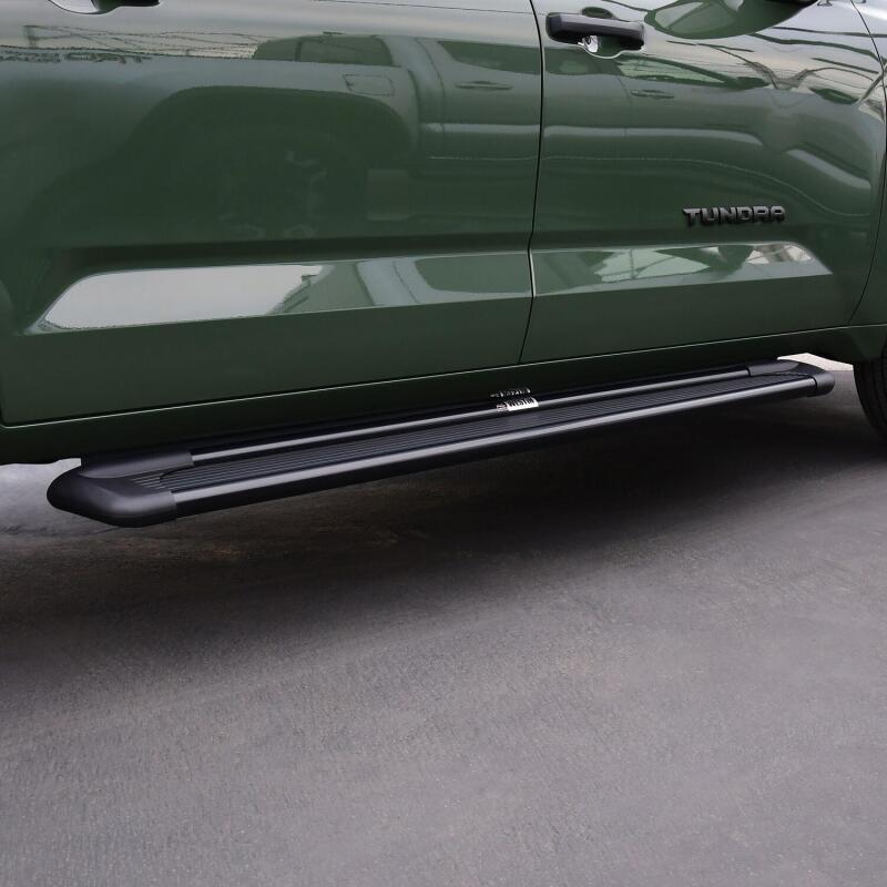 Westin Sure-Grip Aluminum Running Boards 93 in - Black Running Boards Westin