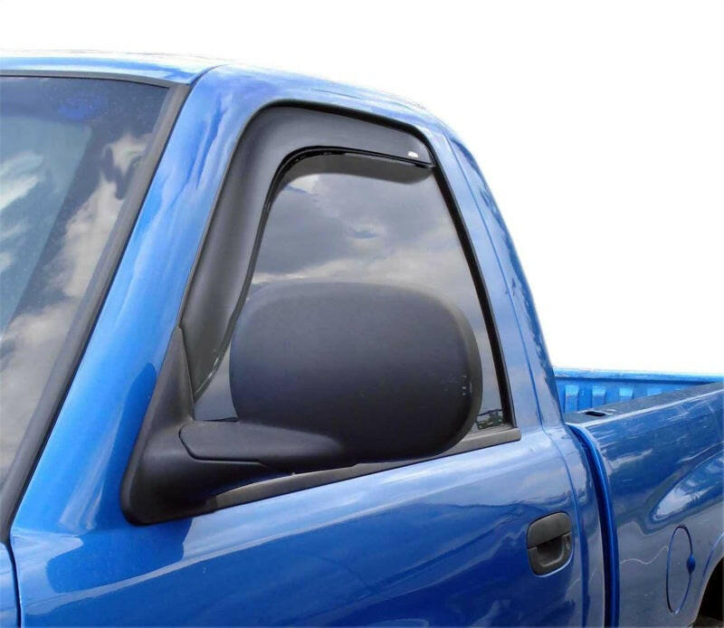 AVS 94-01 Dodge RAM 1500 (Excl. Towing Mirror) Ventvisor In-Channel Window Deflectors 2pc - Smoke Wind Deflectors AVS