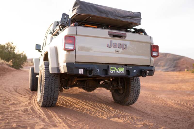 DV8 Offroad 20-23 Jeep Gladiator JT MTO Series Rear Bumper Bumpers - Steel DV8 Offroad
