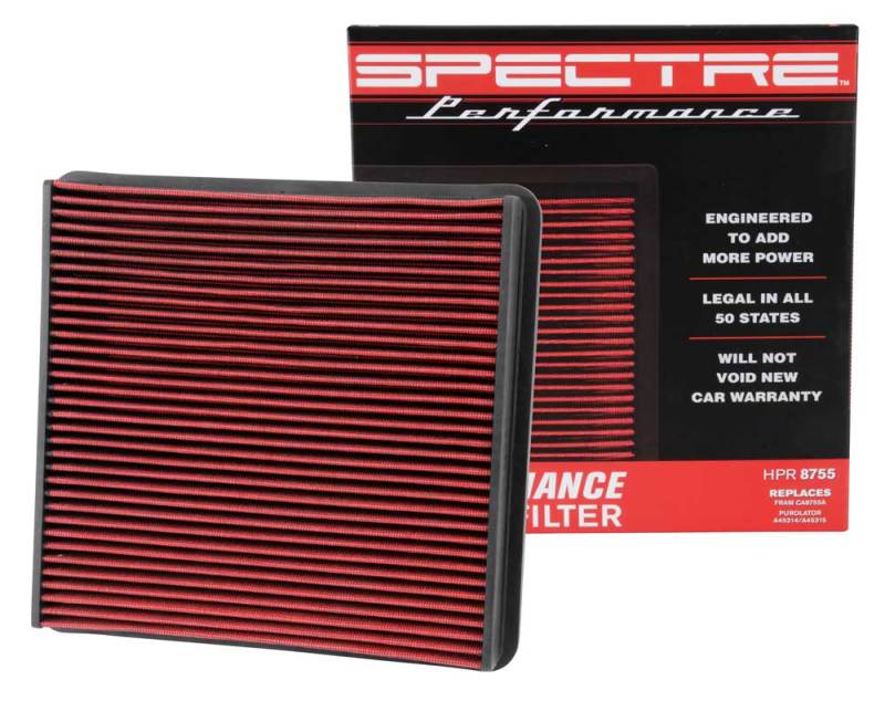 Spectre 2018 Lincoln Navigator 3.5L V6 F/I Replacement Panel Air Filter Air Filters - Drop In Spectre