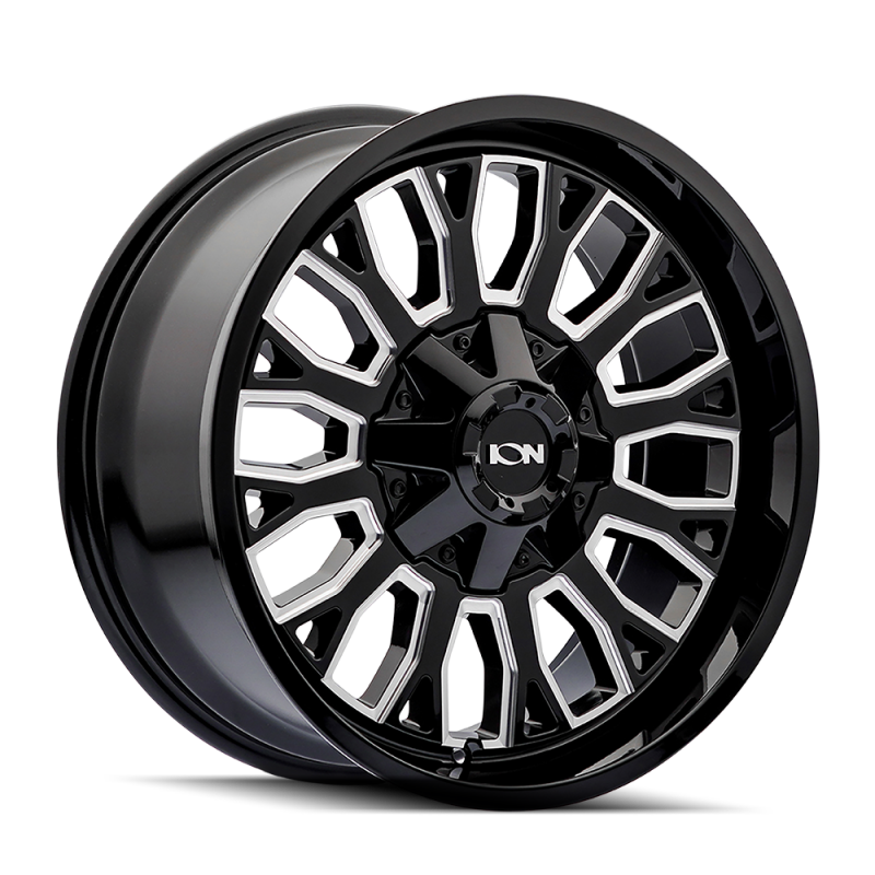 ION Type 152 20x9 / 5x127 BP / 0mm Offset / 87.1mm Hub Black/Milled Wheel Wheels - Cast ION Wheels