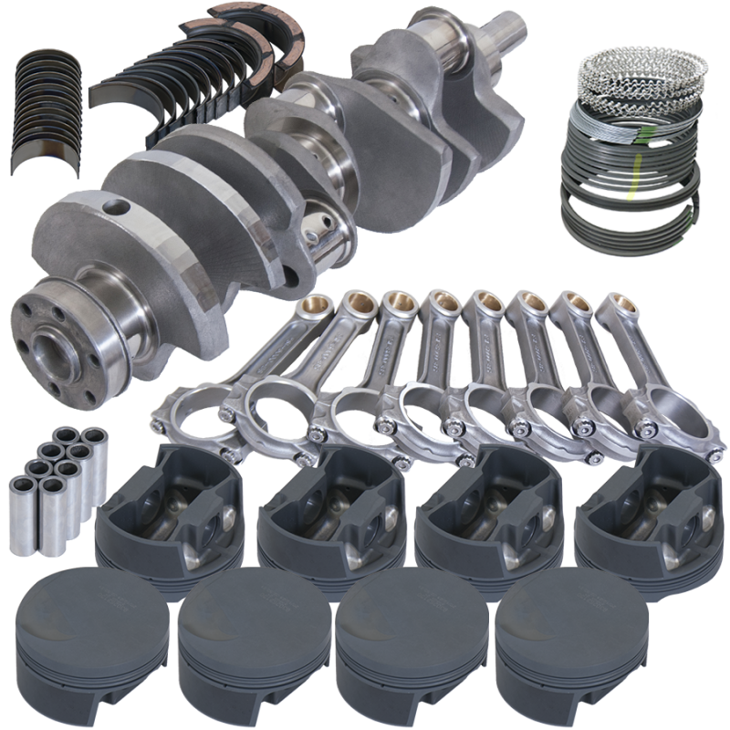 Eagle Ford 351C 3.850in Crank 6.000in I-Beam Rods -3cc Flat Top 4.030in Pistons Rotating Assembly Rotating Assemblies Eagle