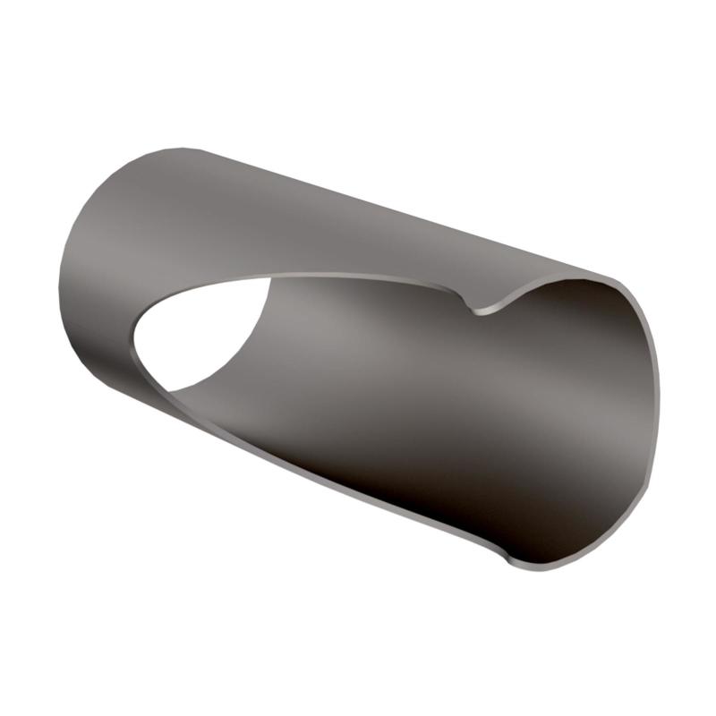 QTP 2.25in Weld-On QTEC DIY Cutout Pipe Exhaust Cutouts QTP