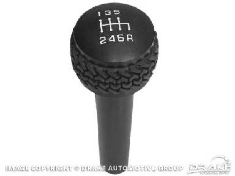 DV8 Offroad 2005-2010 Jeep TJ/JK 6-Speed Shift Knob Black Finish Shift Knobs DV8 Offroad