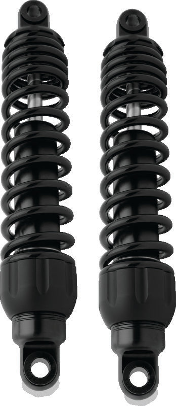 Progressive Harley 444 Series Shocks 13.0in Super Heavy Duty - Black Shocks and Struts Progressive