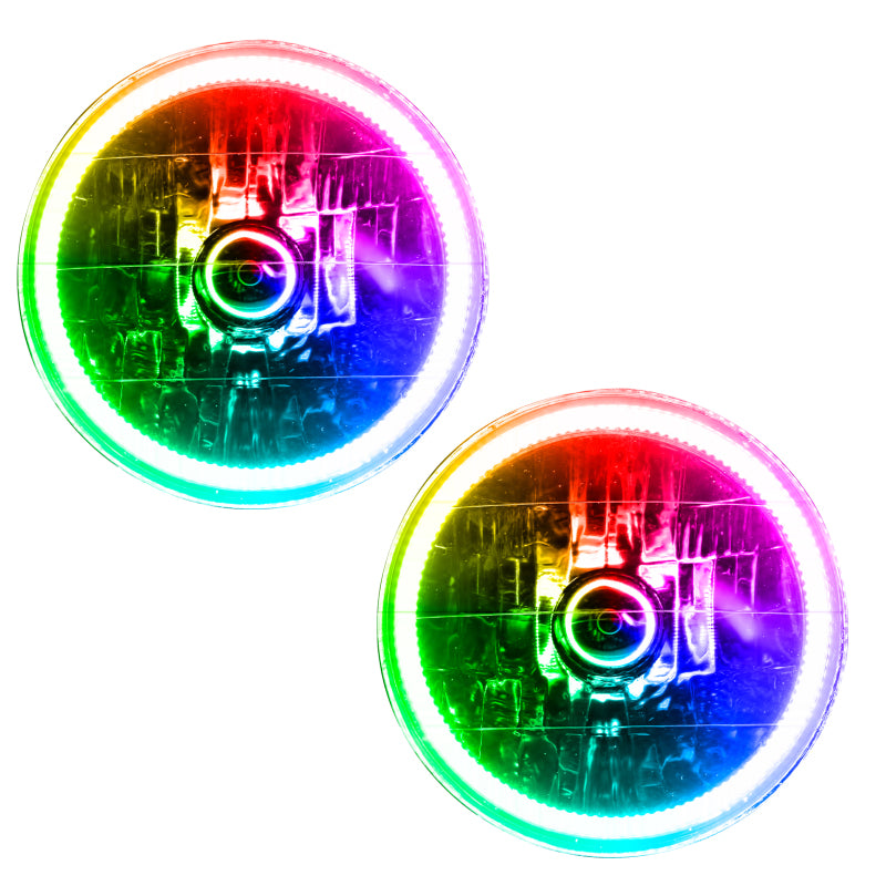 Oracle 97-06 Jeep Wrangler TJ SMD HL - ColorSHIFT w/o Controller Headlights ORACLE Lighting