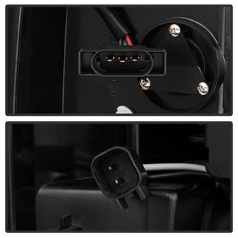 Spyder Dodge Ram 07-08 1500/Ram 07-09 2500/3500 LED Tail Lights Red Clear ALT-YD-DRAM06-LED-RC Tail Lights SPYDER