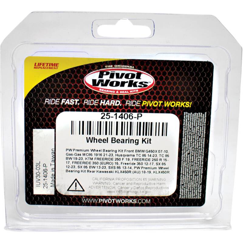 Pivot Works Premium Wheel Bearing Wheel Bearings Pivot Works