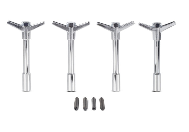 Ford Racing Chrome Valve Cover Hold Down Wing Nuts Valve Covers Ford Racing