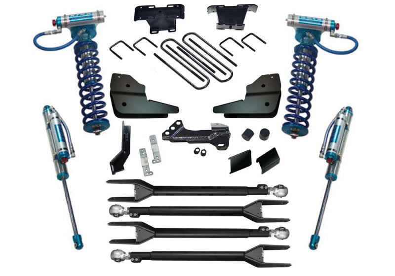 Superlift 2023 Ford F-250/F-350 4WD 4in 4-Link Lift Kit w/King Coilovers & Rear Reservoir Shocks Lift Kits Superlift
