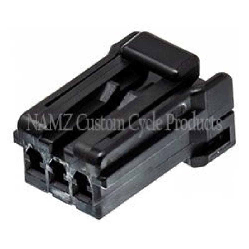NAMZ AMP Multilock 3-Position Female Wire Plug Housing (HD 73153-96BK) Wiring Connectors NAMZ