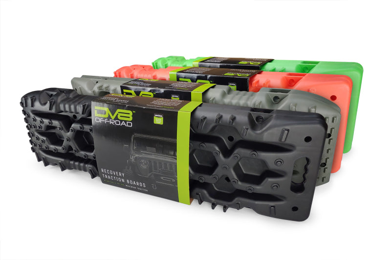 DV8 Offroad Recovery Traction Boards w/ Carry Bag - Green Recovery Boards DV8 Offroad