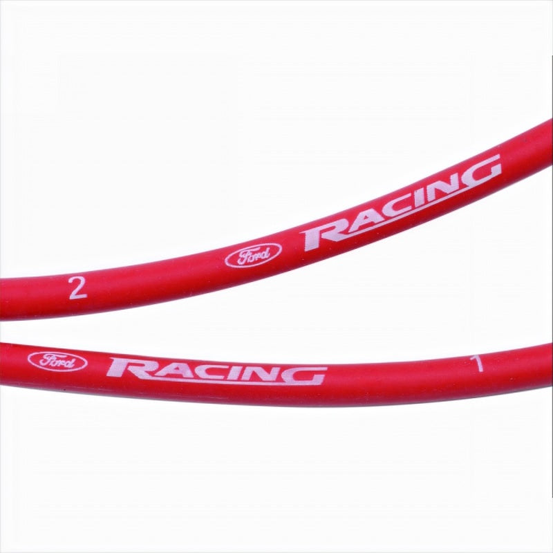 Ford Racing 9mm Spark Plug Wire Sets - Red Spark Plug Wire Sets Ford Racing