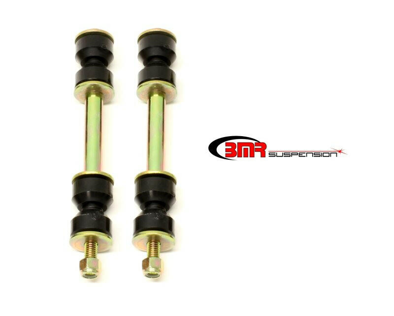 BMR 70-81 2nd Gen F-Body 2.875in Front Sway Bar End Link Kit - Black Suspension Arms & Components BMR Suspension