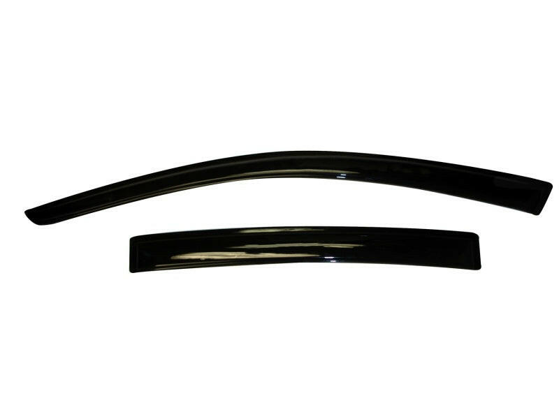 AVS 2023 Chevrolet Colorado / GMC Canyon Ventvisor Outside Mount Window Deflectors 4pc - Smoke Wind Deflectors AVS