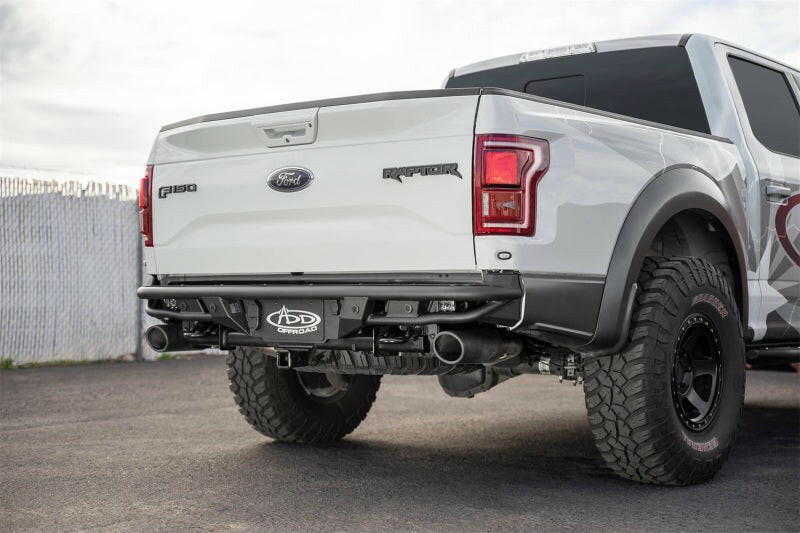Addictive Desert Designs 17-19 Ford F-150 Raptor PRO Bolt-On Rear Bumper Bumpers - Steel Addictive Desert Designs