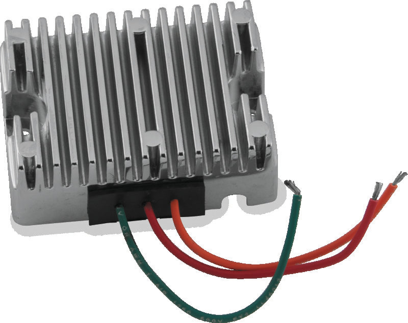 Twin Power 65-69 FL 65-77 XL Voltage Regulator Chrome Replaces H-D 74510-64 12V Generator Type Voltage Regulators TwinPower
