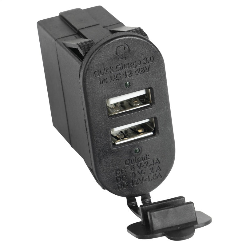 Rugged Ridge Dual USB Port With Qi capabilities 3.0 Interior Lighting Rugged Ridge