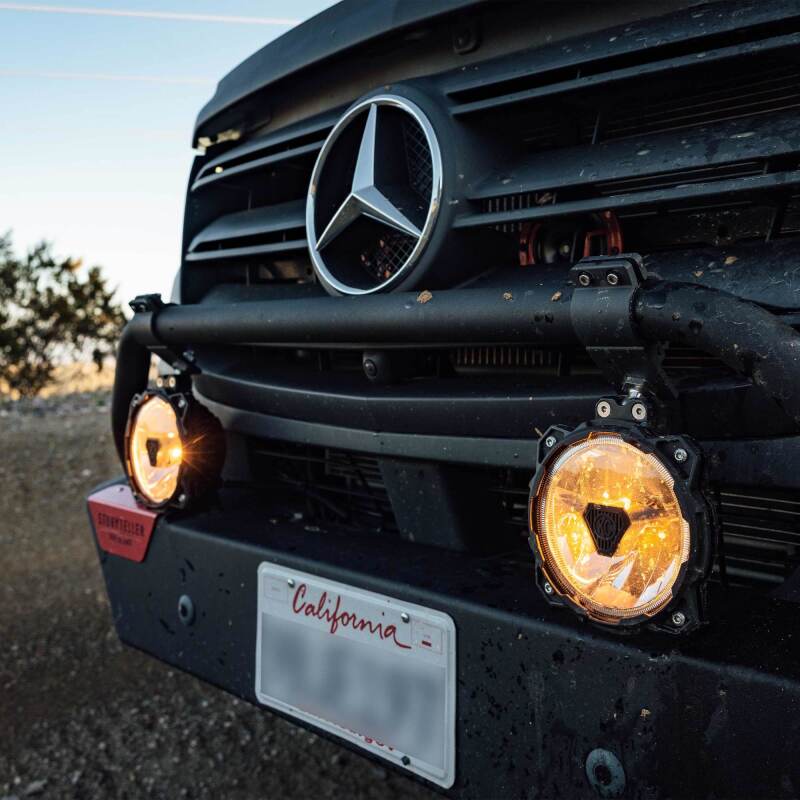 KC HiLiTES Gravity Titan LED 6in. - Single Light (SAE Driving Beam) Light Bars & Cubes KC HiLiTES