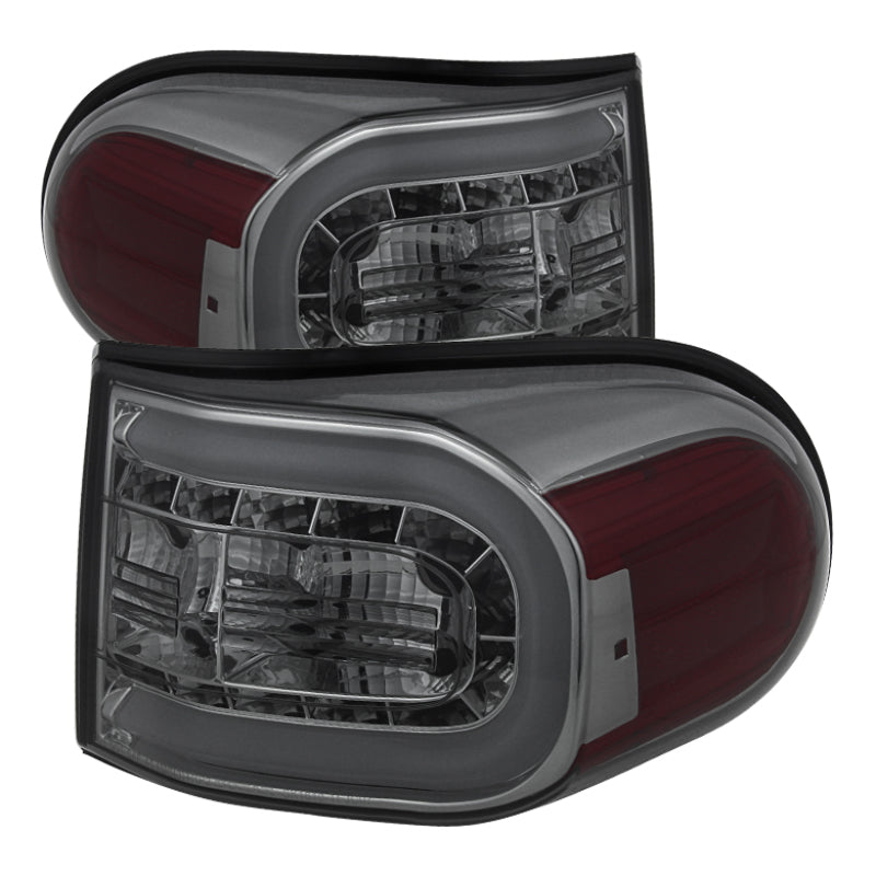 Spyder Toyota FJ Cruiser 07-13 Light Bar LED Tail Lights Smoke ALT-YD-TFJ07-LBLED-SM Tail Lights SPYDER