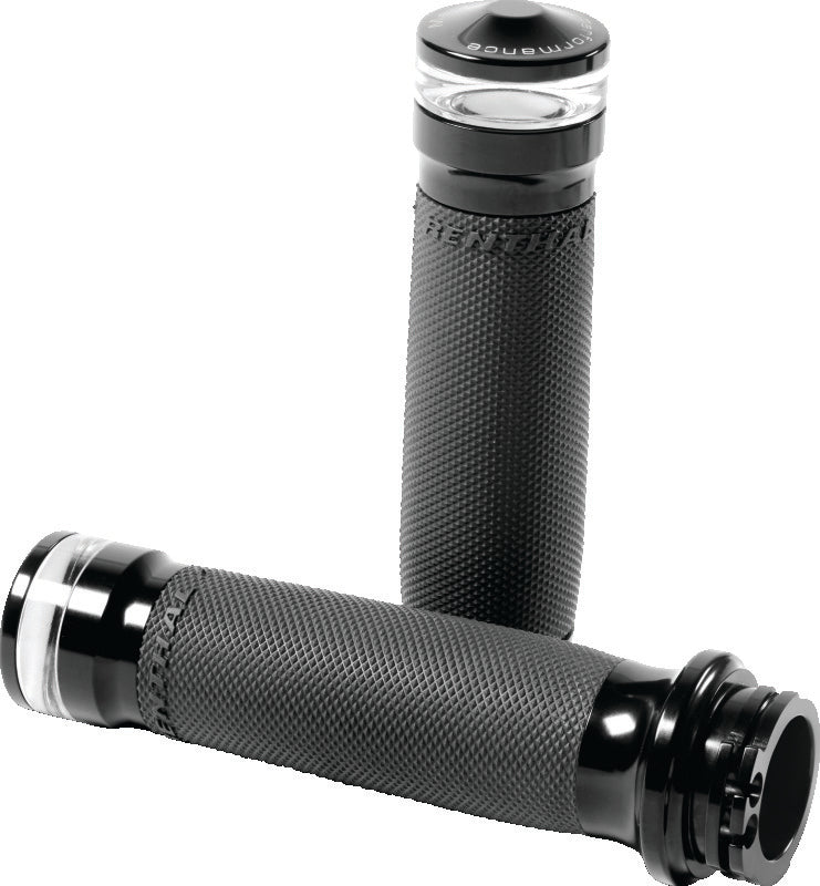 Performance Machine Contour Led Handle Grip Set - Black Ano Grips Performance Machine