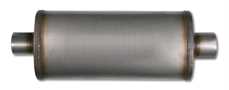 Diamond Eye Muffler 3-1/2in SGL IN/SGL OUT 22in BODY 28in OVERALL OVAL Muffler Diamond Eye Performance