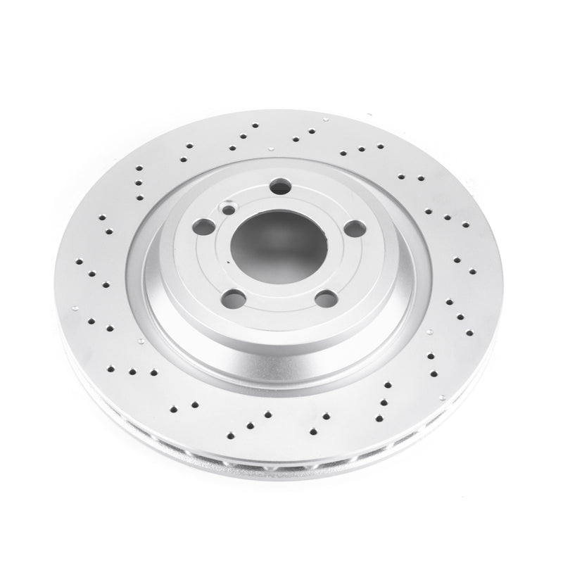 Power Stop 15-16 Mercedes-Benz SL400 Rear Evolution High Carbon Geomet Coated Rotor Brake Rotors - OE - Cryo PowerStop