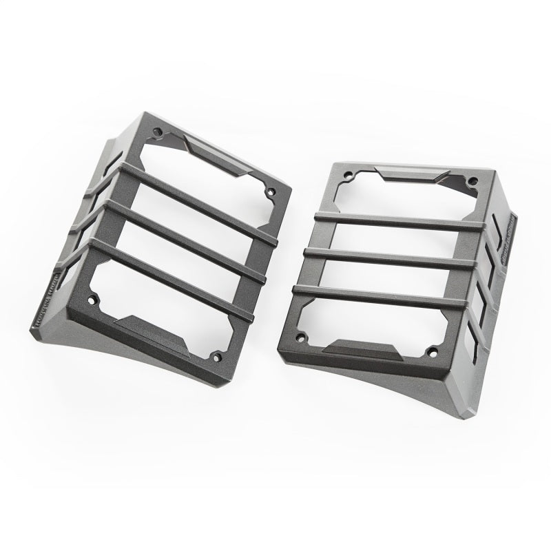 Rugged Ridge 07-18 Jeep Wrangler JK Black Elite Tail Light Guards Light Covers and Guards Rugged Ridge