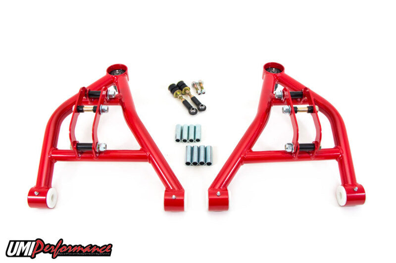 UMI Performance 70-81 GM F-Body Lower A-Arms Tall Ball Joints Race Version Control Arms UMI Performance