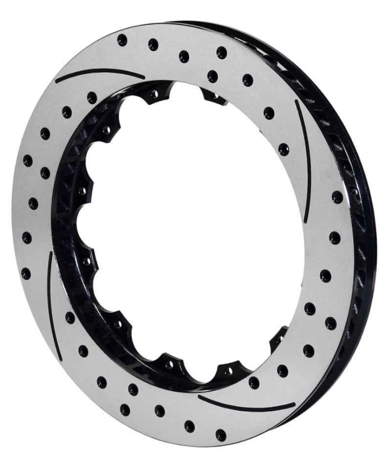 Wilwood Rotor GT Curved Vane Rotor Spec-37 Iron 72 CV 12 x 8.75 Right Hand Side Brake Rotors - 2 Piece Wilwood