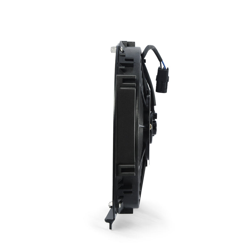 Mishimoto 89-01 Jeep Cherokee XJ 4.0L Performance Aluminum Fan Shroud w/ Controller - Black Fans & Shrouds Mishimoto