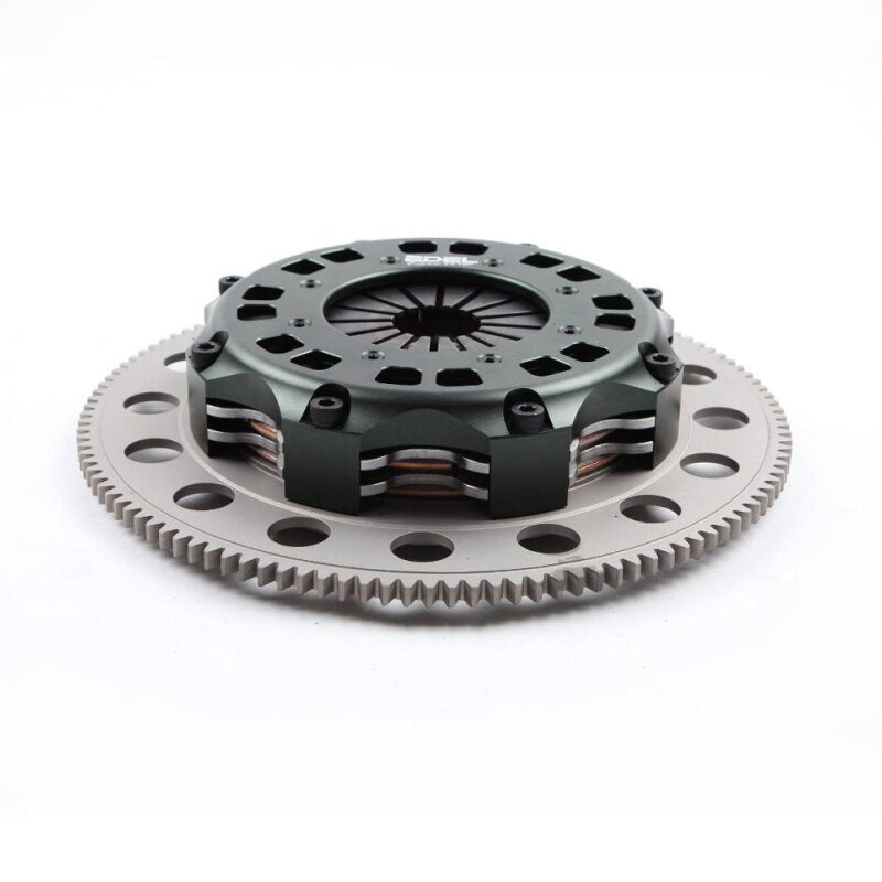 BLOX Racing Honda D-Series Twin Disc Clutch 7.25in Sprung by Edel for BLOX Racing Clutch Kits - Multi BLOX Racing