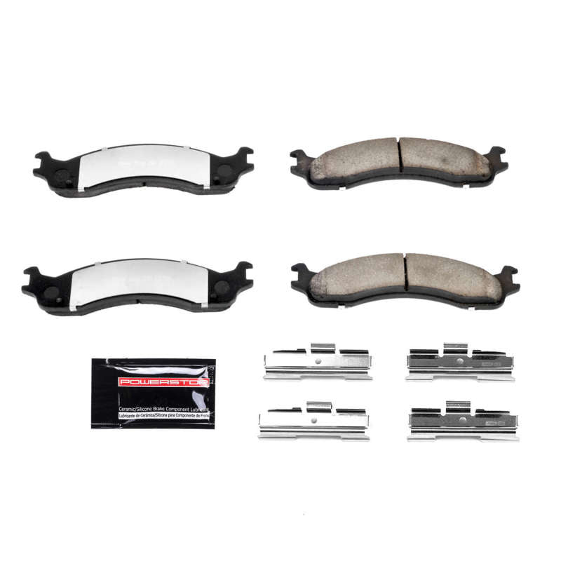 Power Stop 1998 Dodge B2500 Front Z36 Truck & Tow Brake Pads w/Hardware Brake Pads - Performance PowerStop