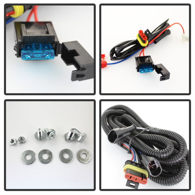 Spyder Toyota Tundra 07-13 Daytime LED Running Lights wo/switch Unpainted FL-DRL-TTU07-PB Daytime Running Lights SPYDER