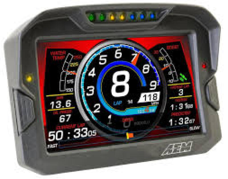 AEM CD-7 Logging Race Dash Carbon Fiber Digital Display (CAN Input Only) Gauges AEM