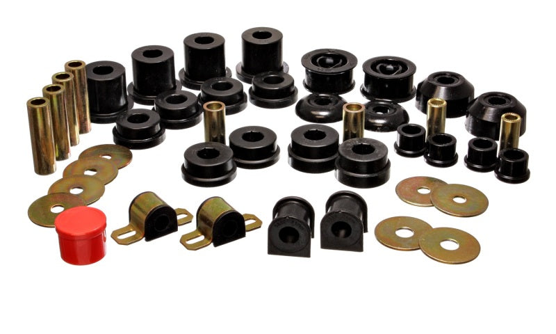 Energy Suspension 05-07 Scion tC Black Hyper-Flex Master Bushing Set Bushings - Full Vehicle Kits Energy Suspension
