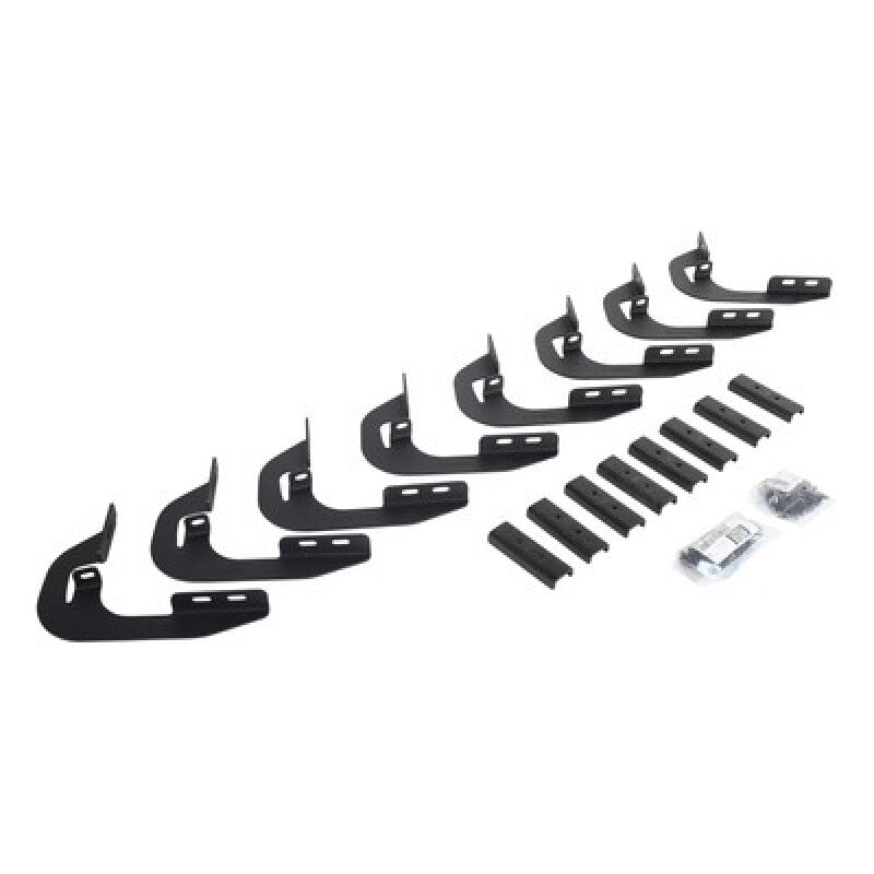 Go Rhino 14-18 GMC Sierra 1500 DC 4DR Mounting Brackets (V-Series V3/RB10 Slim/RB20 Slim) - Tex. Blk Brackets Go Rhino