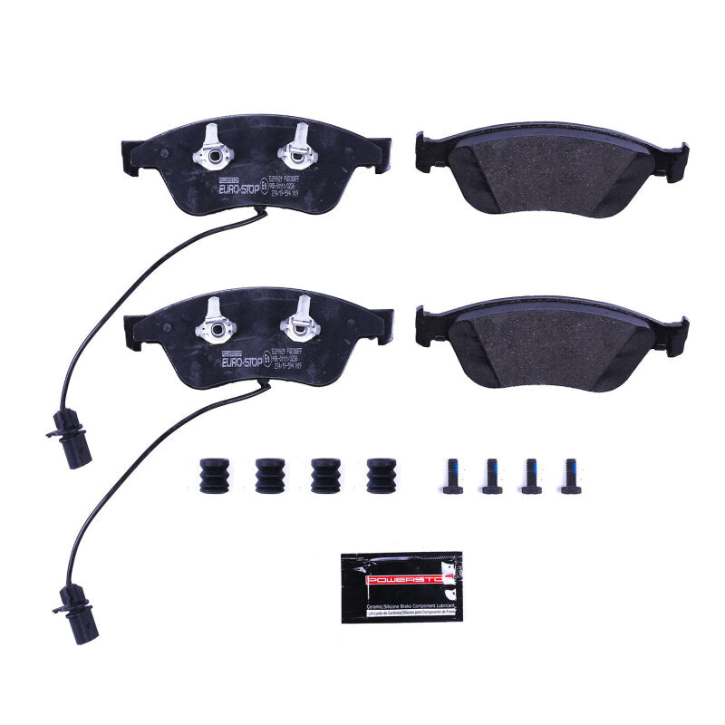 Power Stop 04-06 Volkswagen Phaeton Euro-Stop ECE-R90 Front Brake Pads Brake Pads - OE PowerStop