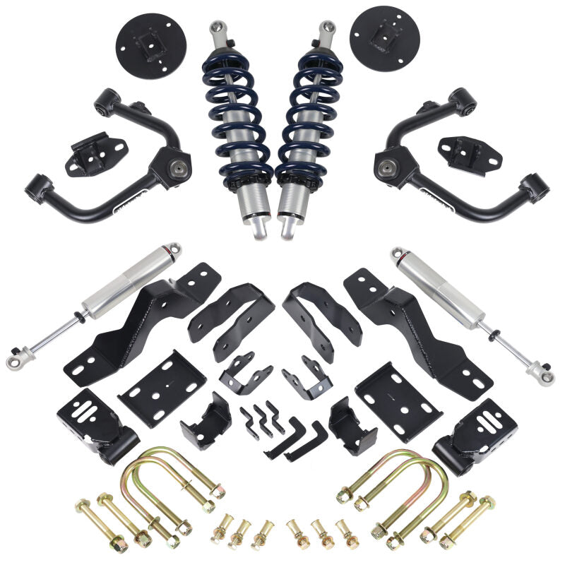 Ridetech 19-25 GM Silverado/Sierra 1500 4WD Lowering Kit - Group B Axle Type Lowering Kits Ridetech